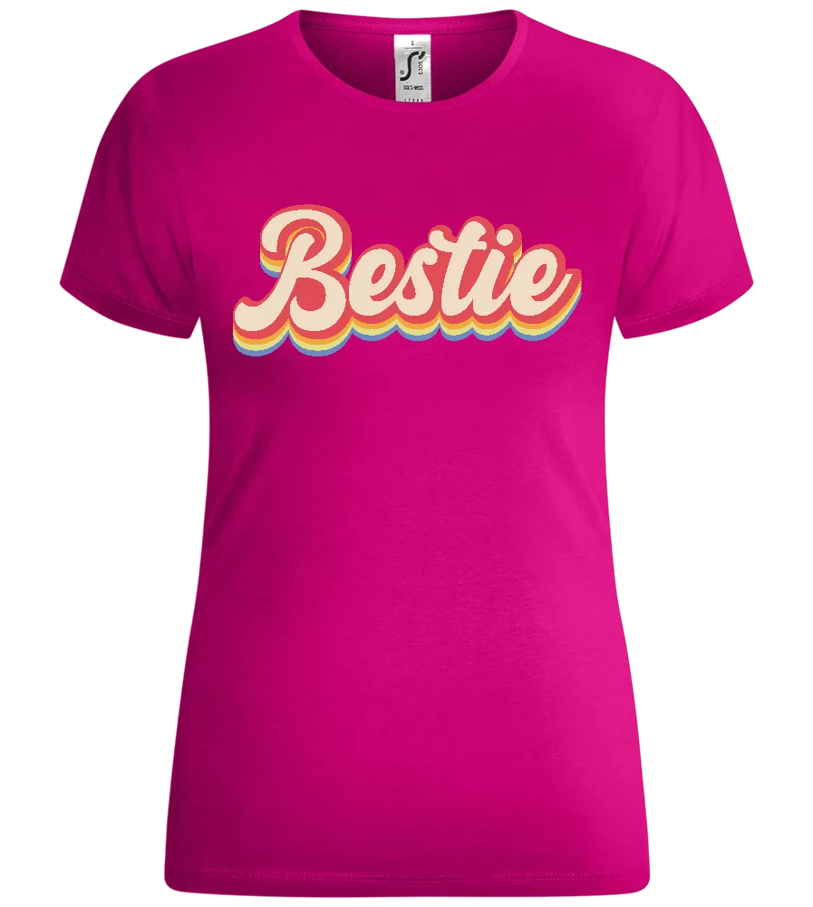 Retro Bestie Design - Comfort women's t-shirt