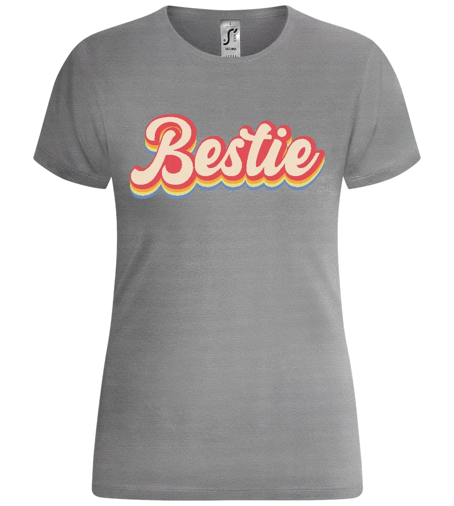 Retro Bestie Design - Comfort women's t-shirt