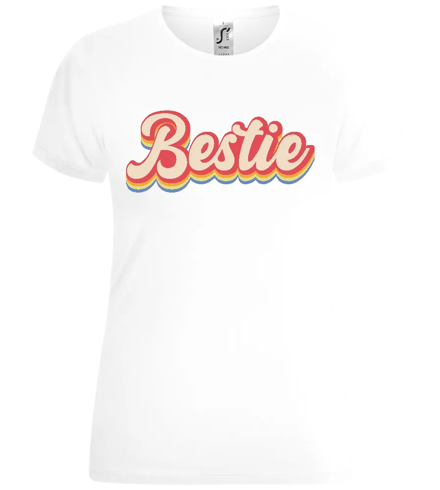 Retro Bestie Design - Comfort women's t-shirt