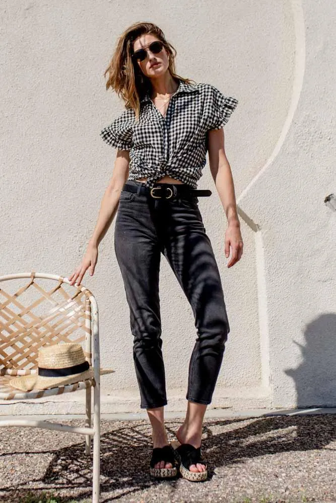 Retropolitan Black Mom Jeans