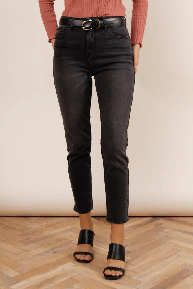 Retropolitan Black Mom Jeans