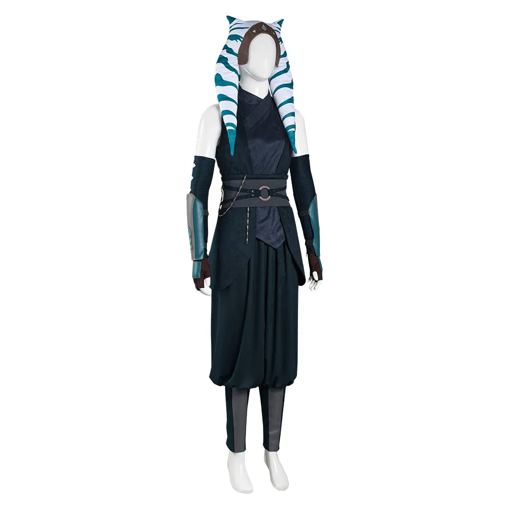 The Mando S2 Ahsoka Tano Top Pants Outfits Cosplay Costume