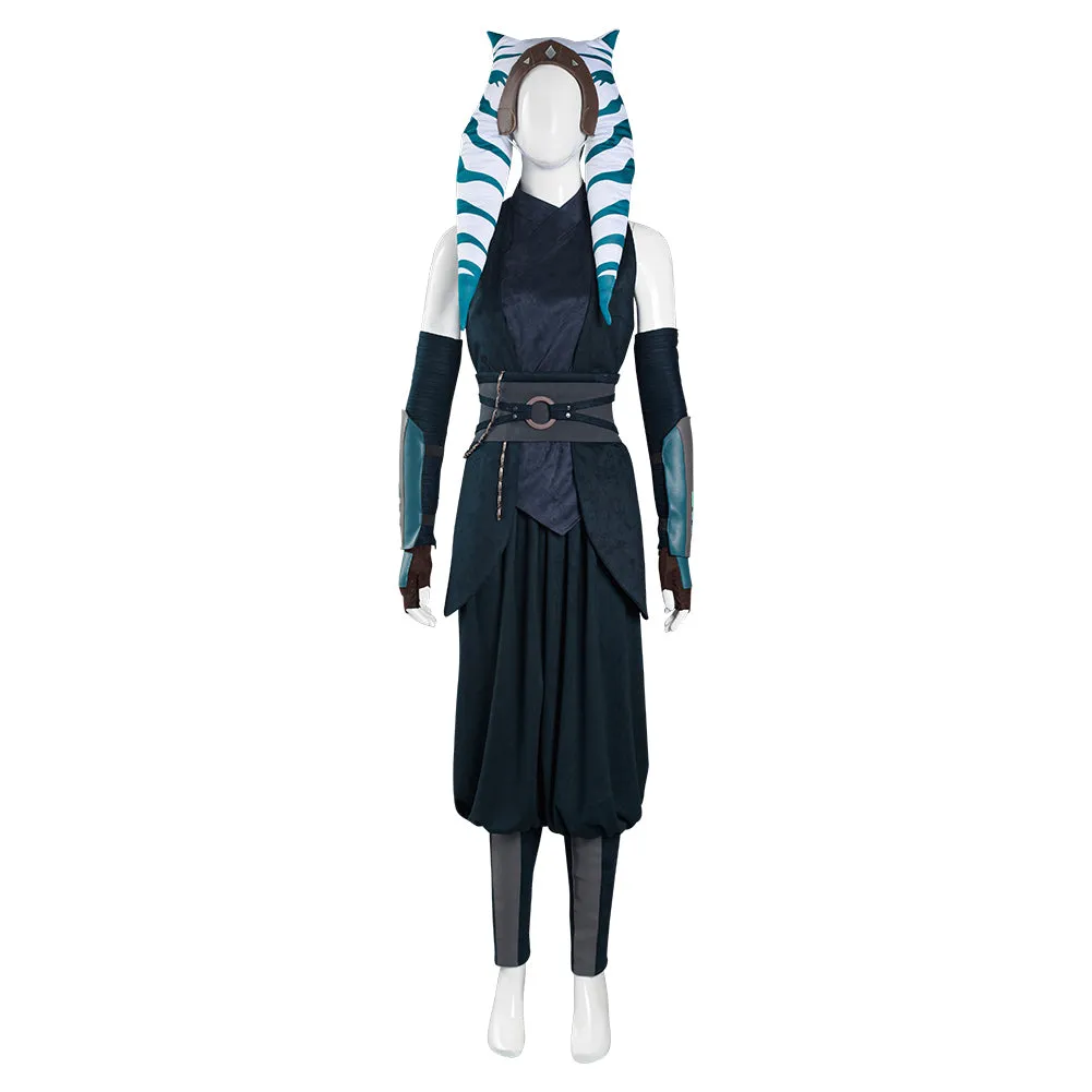 The Mando S2 Ahsoka Tano Top Pants Outfits Cosplay Costume