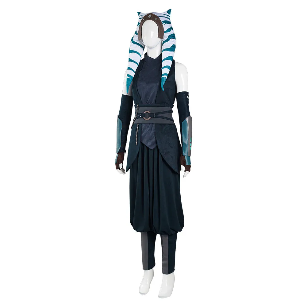 The Mando S2 Ahsoka Tano Top Pants Outfits Cosplay Costume