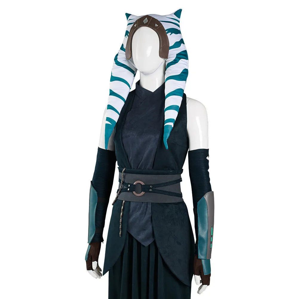 The Mando S2 Ahsoka Tano Top Pants Outfits Cosplay Costume