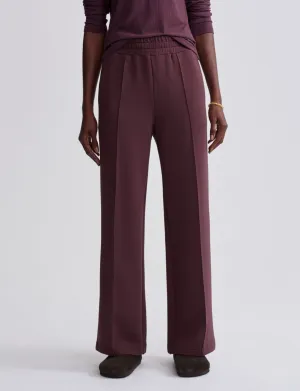 The Wide Leg Pant 30" in Deep Mahogany