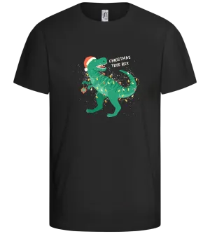 Tree Rex Christmas Design - Comfort kids fitted t-shirt