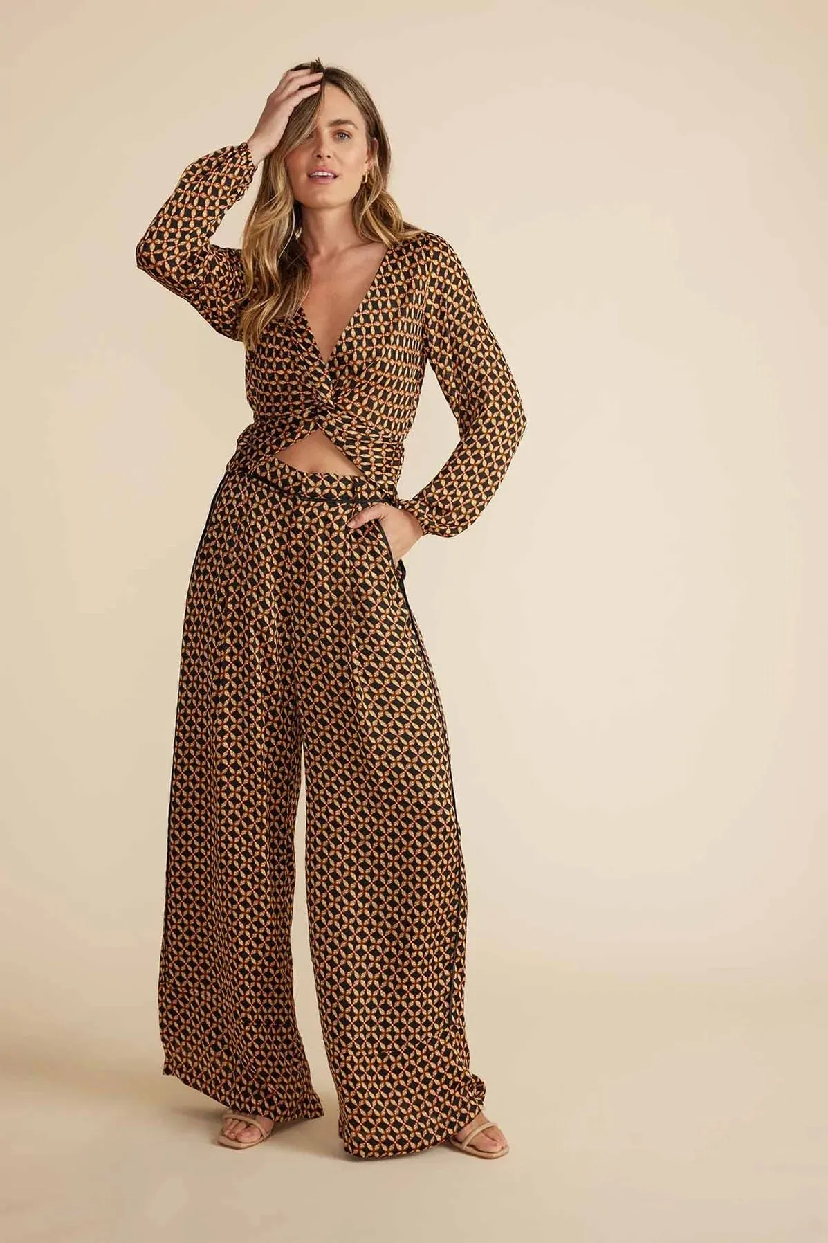 Valentina Wide Leg Pant Multi