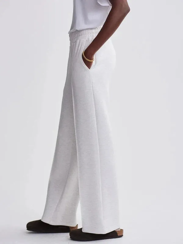 Varley Wide Leg Pant (28") - Ivory Marl (Copy)