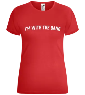 With the Band Design - Comfort women's t-shirt