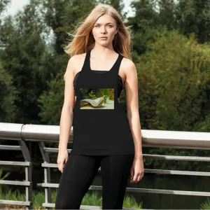 Yellow Eel Women's Loose Racerback Tank Top