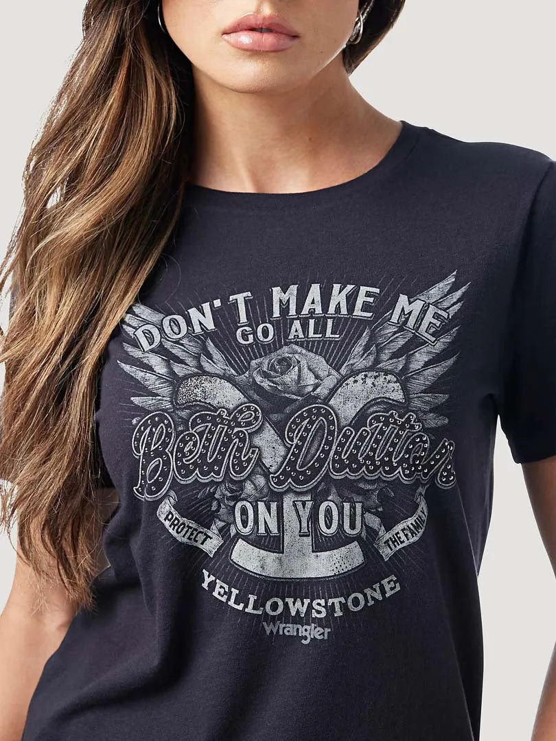 Yellowstone by Wrangler Ladies Willow or Oak T-Shirt