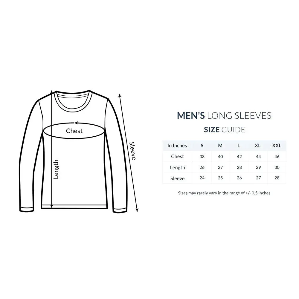 You & Me Typography Print Full Sleeves Cotton T-shirt for Men