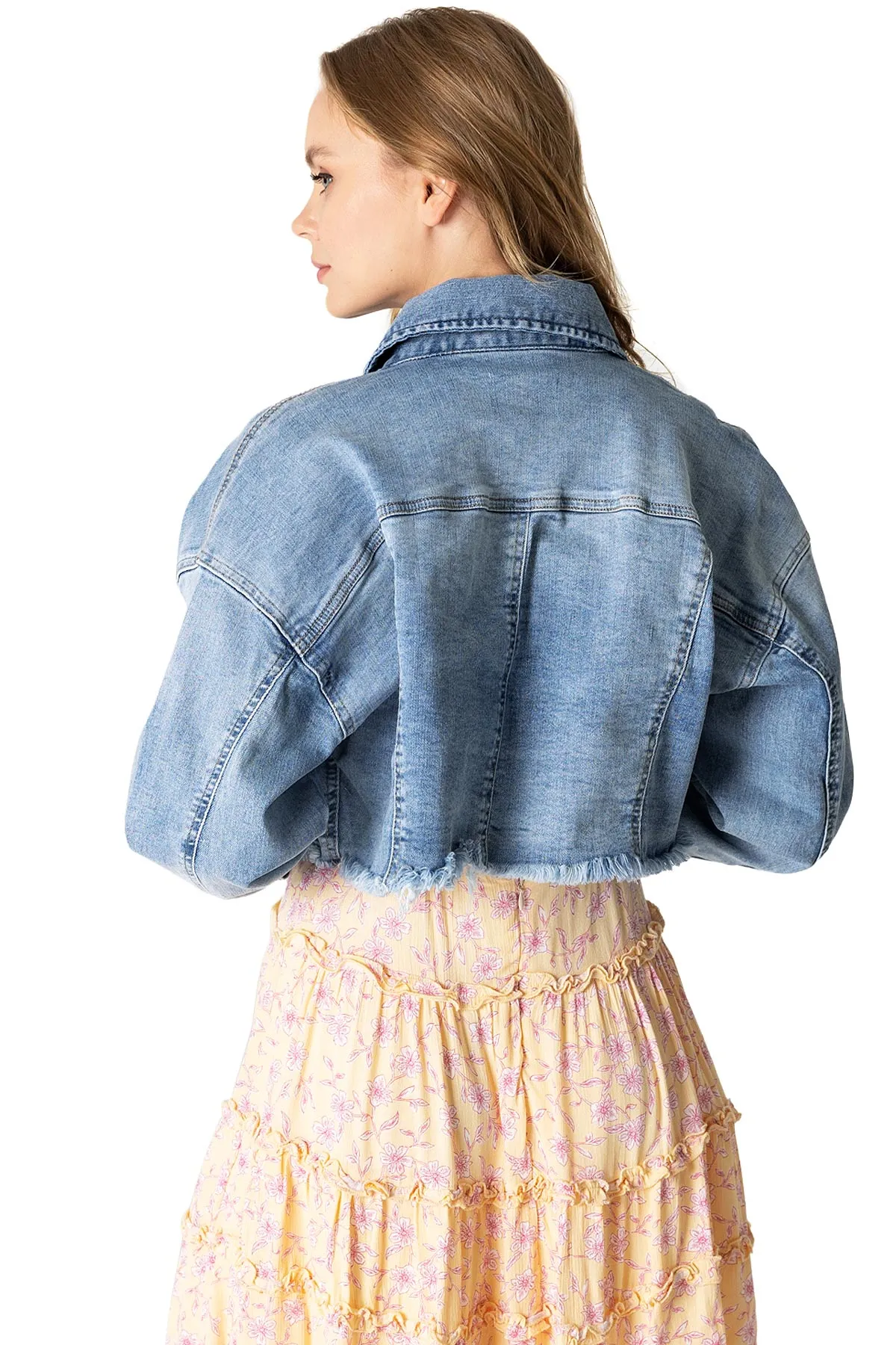 Yuma Crop Denim Jacket