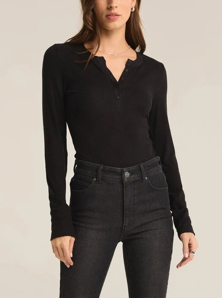 Z Supply Scarlett Rib Henley