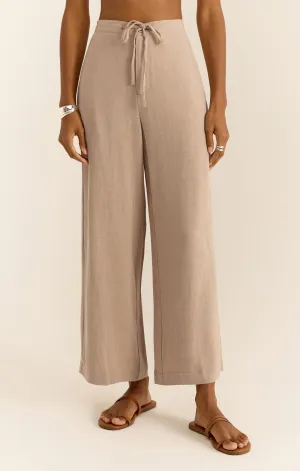 ZSU Cortez Cropped Pant in Warm Sands